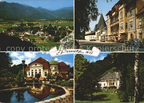 Pernitz Niederoesterreich Sommerfrische Pfarrkirche Hotel Singer