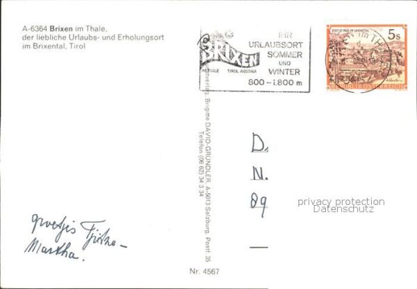 Brixen Thale Blick zur Kirche Rosenstock – Bild 2