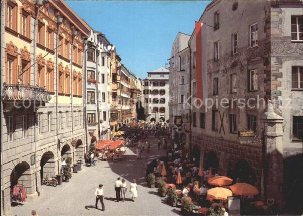 Innsbruck Herzog Friedrich Strasse Fussgängerzone