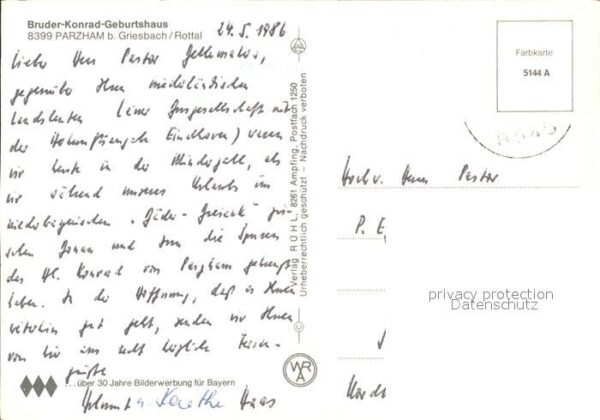 Parzham Niederbayern Bruder Konrad Geburtshaus – Bild 2