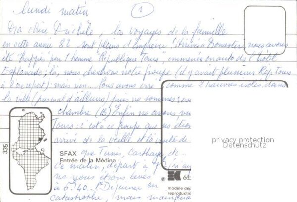 Sfax Tunesie Entree de la Medina – Bild 2