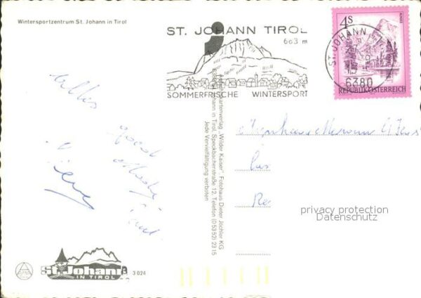 St Johann Tirol Wintersportzentrum Ortspartie an der Ki – Bild 2