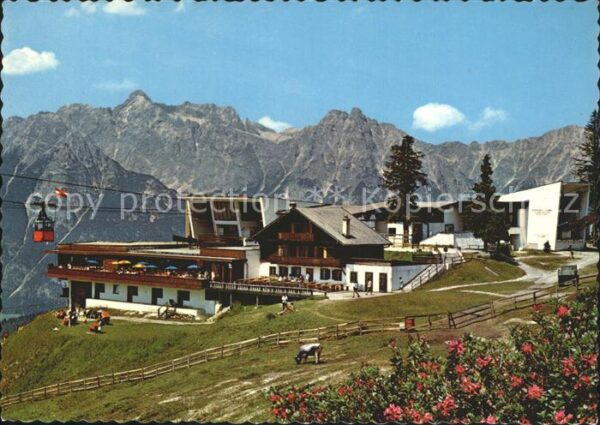 Seefeld Tirol Rosshütte Bergbahn Bergrestaurant Alpen