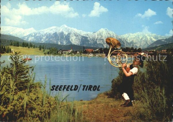 Seefeld Tirol Strandbad Wettersteingebirge Kind Trach