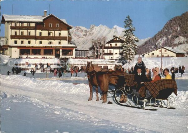 Seefeld Tirol Hotel Wetterstein gegen Karwendelgebirg