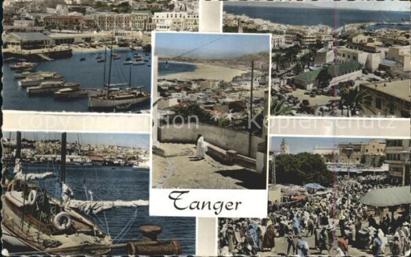 Tanger Tangier Tangiers Teilansichten Hafen