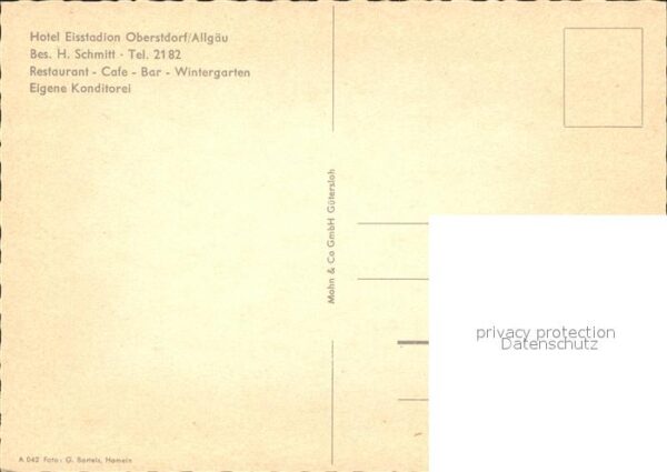 Oberstdorf Hotel Eisstadion Restaurant – Bild 2