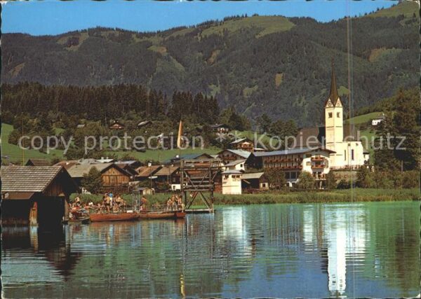 Goldegg mit Schwimmbad Kirche