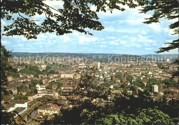 Wuppertal Panorama Blick über die Stadt