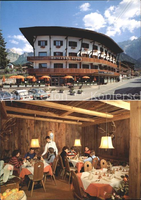 Wolkenstein Groeden Hotel des Alpes Restaurant
