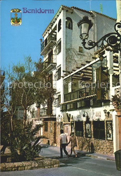 Benidorm Calle tipica