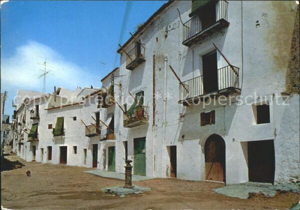 Ibiza Islas Baleares Calle tipica
