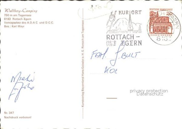 Rottach-Egern Wallberg Camping am Tegernsee – Bild 2