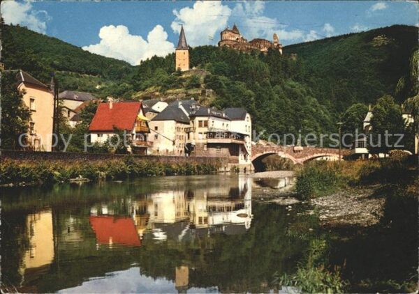 Vianden Pittoresque Vallee de l'Our Chateau Hoc