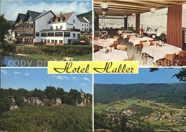 Pruemzurlay Hotel Haller im Deutsch Luxemburgischen