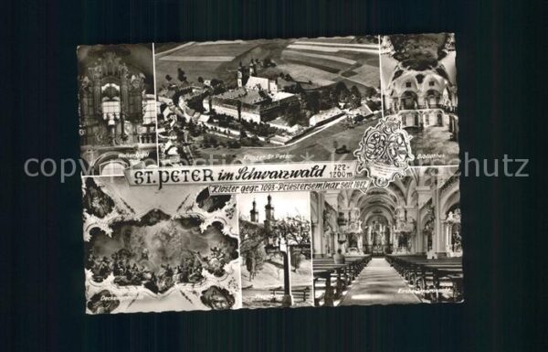 St Peter Schwarzwald Kloster Walker Orgel Bibliothek Kirche