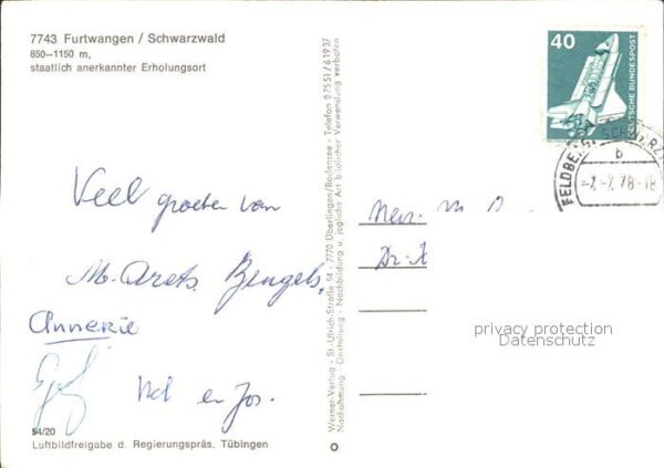 Furtwangen Erholungsort im Schwarzwald Fliegeraufn – Bild 2
