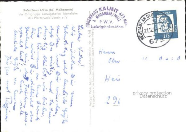 Maikammer Kalmithaus Fernsicht – Bild 2