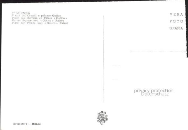 Piacenza Piazza dei Cavalli e palazzo Gotico – Bild 2