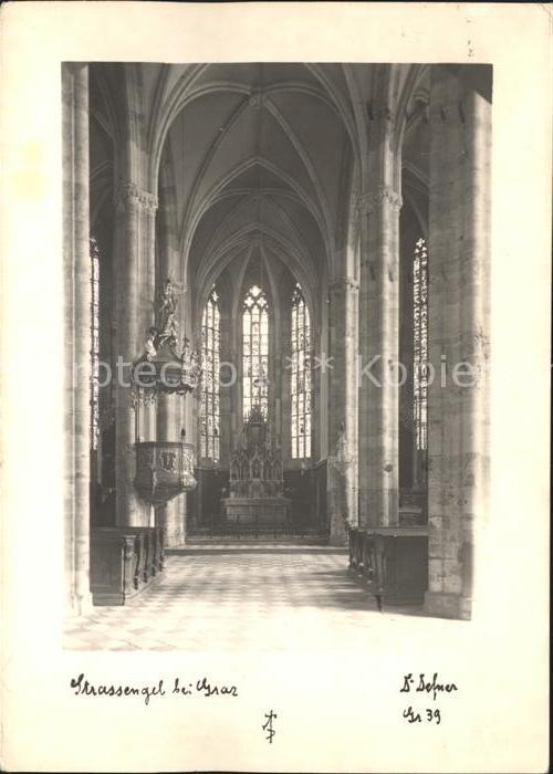 Strassengel Judendorf Inneres der Kirche
