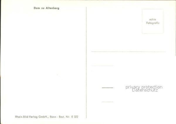 Altenberg Rheinland Dom – Bild 2