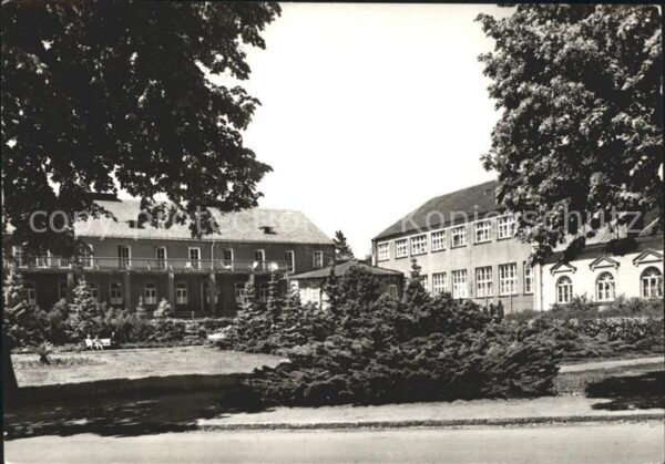 Bad Schmiedeberg Eisenmoorbad Dübener Heide Kurhaus