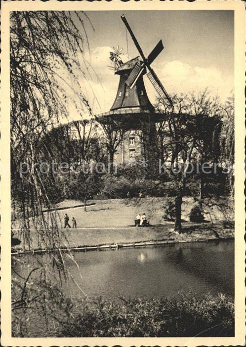 Bremen Historische Mühle am Wall