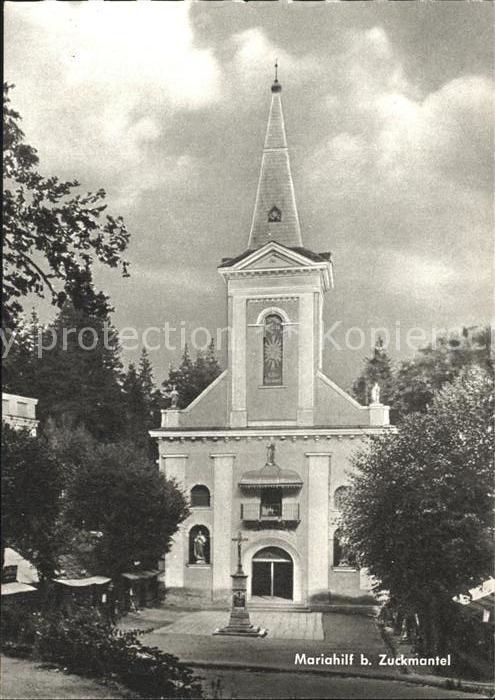 Zuckmantel Zlate Hory Mariahilf Kirche Wallfahrtsort