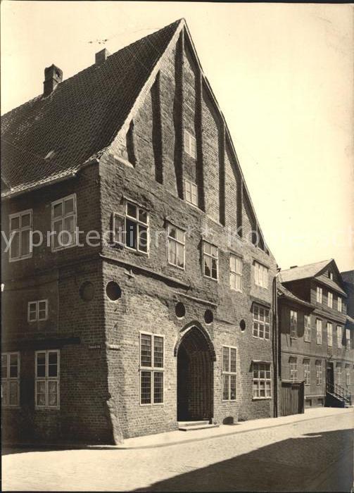 Lueneburg Ältestes Patrizierhaus 15. Jhdt.