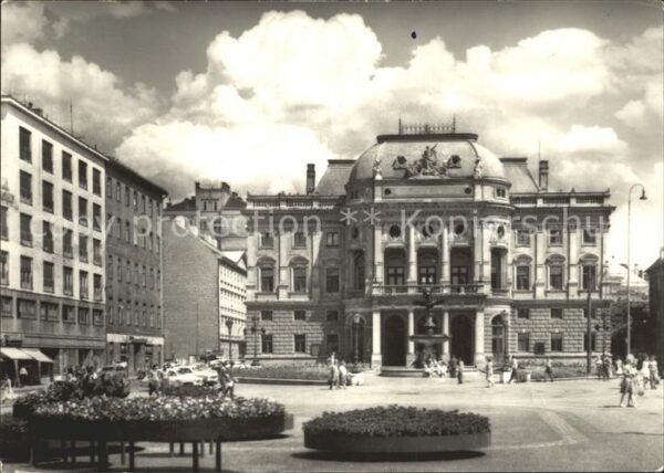 Bratislava Pressburg Pozsony Slovenske narodne divadlo Nationaltheat