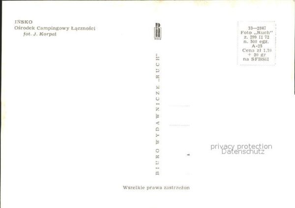 Insko Osrodek Campingowy Lacznosci – Bild 2