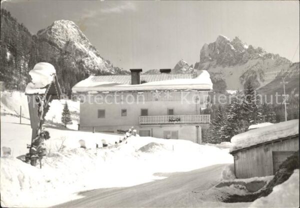 Prags gegen Dürrenstein Haus Cilly Winterpano