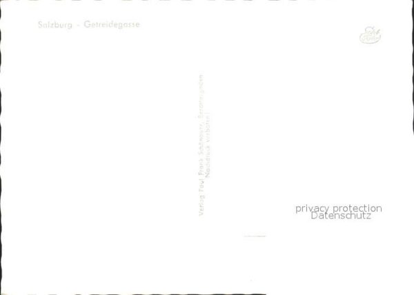 Salzburg Oesterreich Getreidegasse – Bild 2