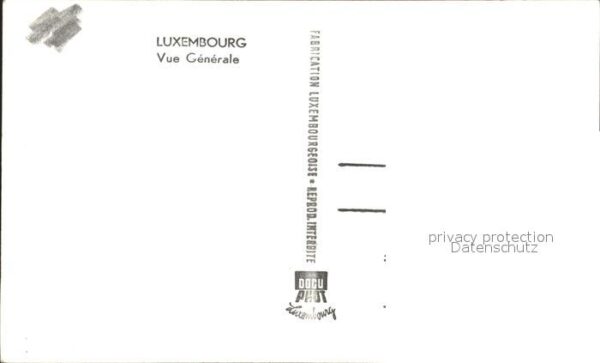 LUXEMBOURG  Luxemburg Vue Generale – Bild 2