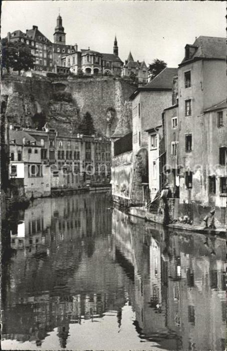 LUXEMBOURG  Luxemburg L_Alzette pittoresque