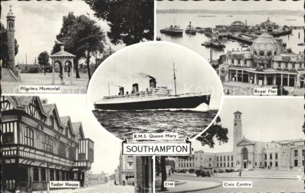 Southampton Royal Pier Civic Centre Tudor House