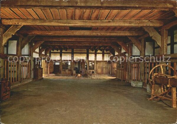 Cloppenburg Diele Herdraum des Haakenhofes Freilich