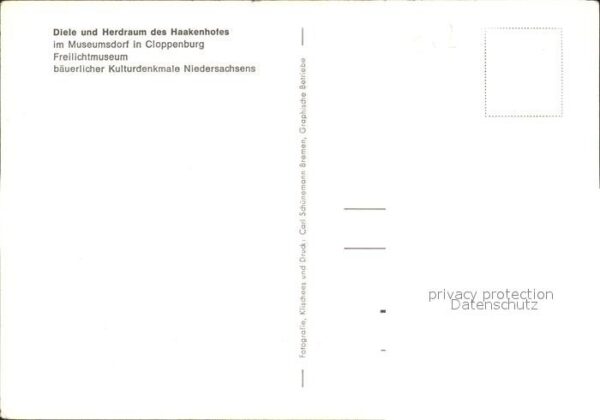Cloppenburg Diele Herdraum des Haakenhofes Freilich – Bild 2