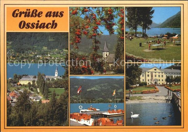 Ossiach Ossiacher See Tretboot
