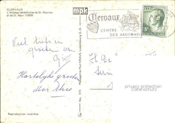 Clervaux L´Abbaye bénedictine de Saint Maurice e – Bild 2