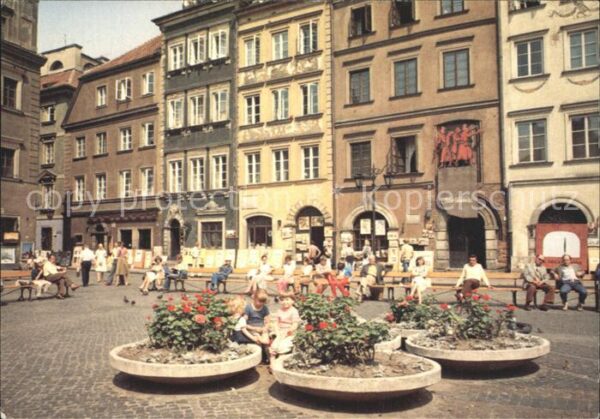 Warschau Masowien Rynek Starego Miasta