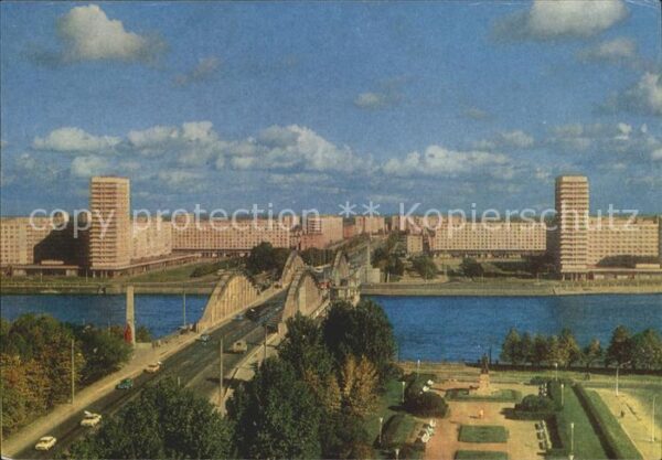 Leningrad St Petersburg Brücke