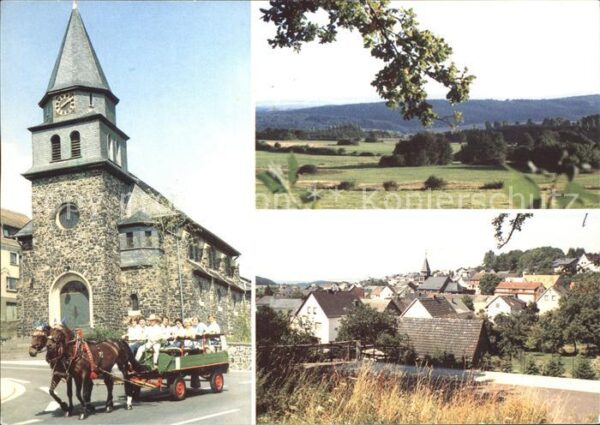 Fussingen Kirche Gesamtansicht