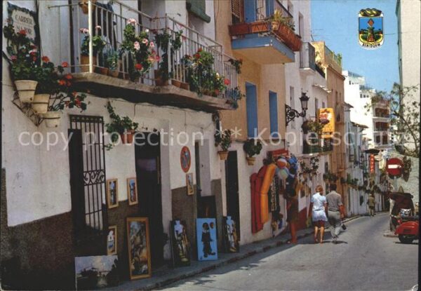 Benidorm Typical street