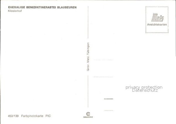Blaubeuren Ehemalige Benediktinerabtei Klosterhof – Bild 2