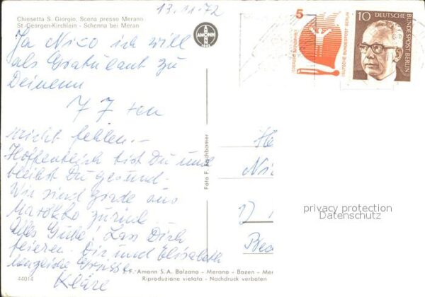 Schenna Meran Sankt Georgen Kirchlein – Bild 2