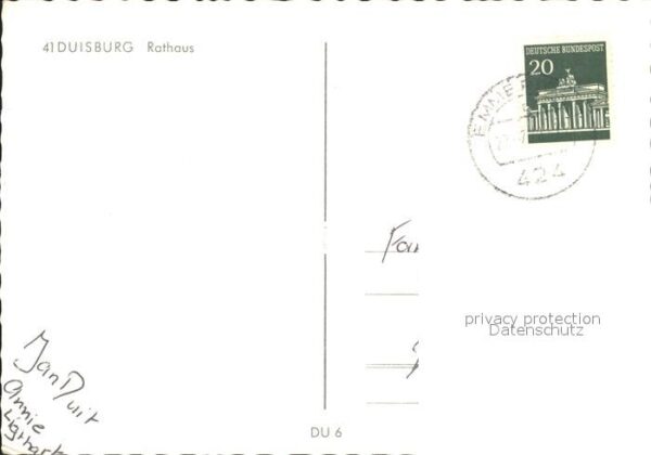 Duisburg Ruhr Rathaus – Bild 2