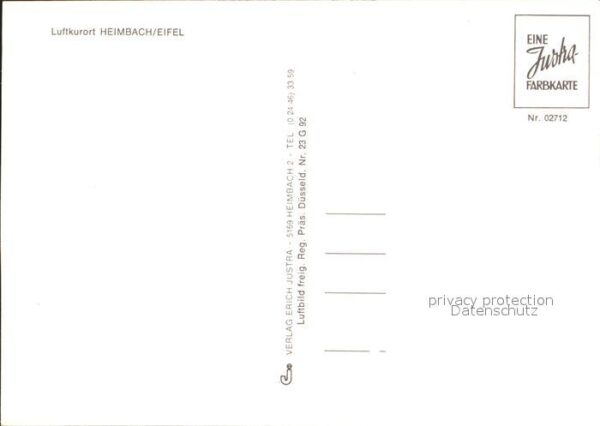Heimbach Eifel Fliegeraufnahme – Bild 2