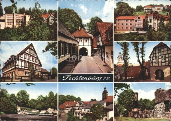 Tecklenburg Stadttor Fachwerkhäuser Kirche