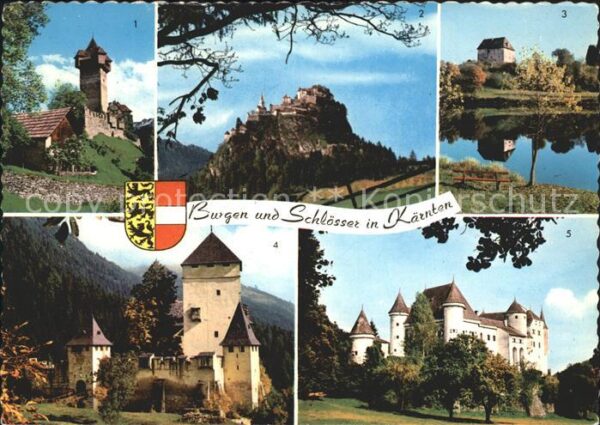 Kaernten Burg- Falkenstein HochosterwitzGroppens
